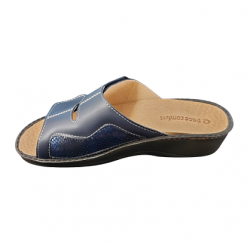 Pace Comfort Γυναικεία Ανατομική Παντόφλα 3201με αποσπώμενο πάτο Μπλε