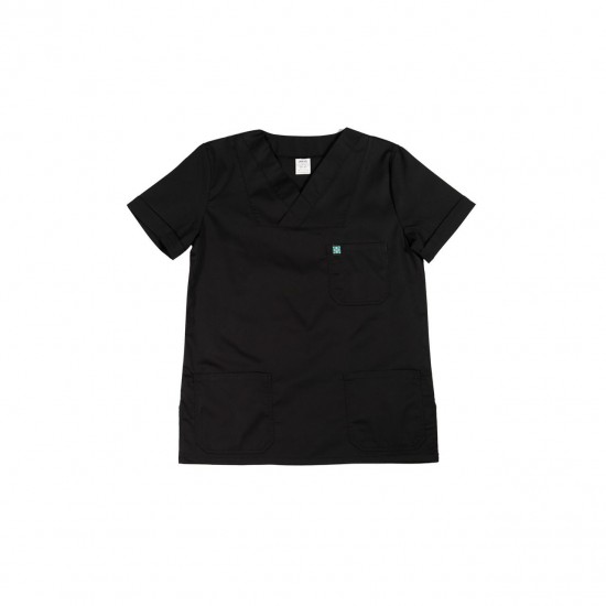 Ιατρική Στολή Μπλούζα - Παντελόνι (Σετ) Unisex Μαύρο Ιατρική Στολή Μπλούζα - Παντελόνι (Σετ) Unisex Μαύρο