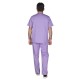 Ιατρική Στολή Μπλούζα - Παντελόνι (Σετ) Unisex Μωβ