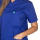 Ιατρική Στολή Μπλούζα - Παντελόνι (Σετ) Unisex Μπλέ 