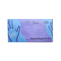 SUPERMAX Γάντια νιτριλίου μπλε SM98899 - 100 τεμάχια