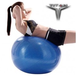 Titan Μπάλα Yoga-Pilates 26137 Φ75cm Μπλε