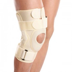 TYNOR Knee Support Hinged Επιγονατίδα Από Neoprene Με Πλάγιες Άκαμπτες Μεταλλικές Μπανέλες OIK/415