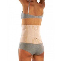 Ζώνη Ελαστική Οσφύος Με Μπανέλλες Criss - Cross Ortholand 1079 Μπεζ