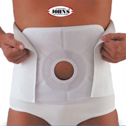 Ζώνη κολοστομίας 24 cm (οπή Ø7cm) John's 214761 Λευκό