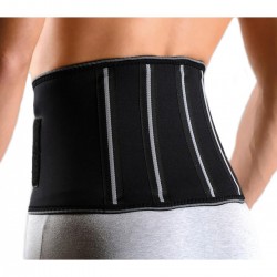 Anatomic Line Ζώνη μέσης με 4 μπανέλες neoprene 00-5043 Μαύρο