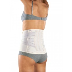 Ζώνη οσφύος ελαστική με μπανέλλες Lite - Cross 1090 Λευκό