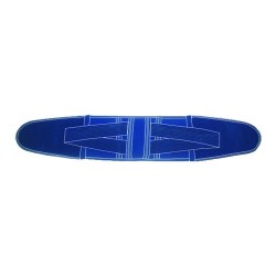 Adco Zώνη οσφύος πολλαπλών παθήσεων 20 cm neoprene 04412 Μπλε