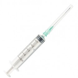 SAFETY Σύριγγα 5cc με αποσπώμενη βελόνα 21g AT/G - 1 τεμάχιο 191-11-521