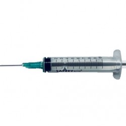 SAFETY Σύριγγα 10cc με αποσπώμενη βελόνα 21g AT/G - 1 τεμάχιο 191-11-010