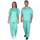 Ιατρική Στολή Μπλούζα - Παντελόνι (Σετ) Unisex Βεραμάν 