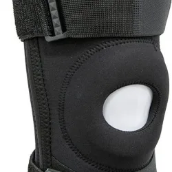 Επιγονατίδα velcro με οπή και μπανέλες 06-2-036