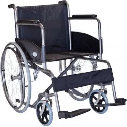 Αναπηρικό Αμαξίδιο Απλού Τύπου Basic 24'' 46 cm 0808483 Μαύρο