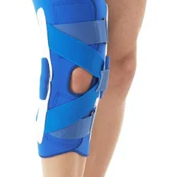 DR. MED Eλαστική Επιγονατίδα Με Οπή & Μπανέλες από neoprene DR-K012 Αριστερό