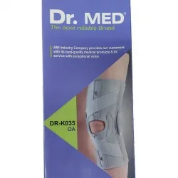 DR. MED Επιγονατίδα Με Οπή & Μπανέλες DR-K035 OA Αριστερό