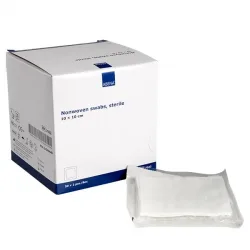 Abena Επιθέματα Non woven αποστειρωμένα 4ply 10x10cm 7022 – Συσκευασία 50 x 2 τεμαχίων