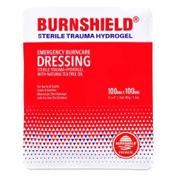 Burnshield Επίθεμα (Γάζα) Εγκαυμάτων με γέλη 10x10 cm