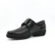 Suave Γυναικείo δερμάτινο με λουστρίνι casual London 8010T Μαύρο
