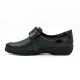 Suave Γυναικείo δερμάτινο με λουστρίνι casual London 8010T Μαύρο