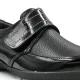 Suave Γυναικείo δερμάτινο με λουστρίνι casual London 8010T Μαύρο