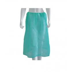 Εξεταστική φούστα πράσινη non woven (10 τεμάχια)