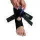 Object Επιστραγαλίδα Neoprene Με Μπανέλλες Και Ιμάντες Black Block 8281 μαύρο