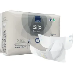 Abena Slip Premium Πάνα ακράτειας Νύχτας XS2 - 4 x 32 τεμάχια 1000021280 (κιβώτιο)
