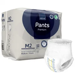 Abena Pants Premium Εσώρουχο ακράτειας Νύχτας M2 - 6 x 15 τεμάχια 1000021323 (κιβώτιο)
