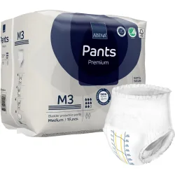 Abena Pants Premium Εσώρουχο ακράτειας Νύχτας M3 - 6 x 15 τεμάχια 1000021324 (κιβώτιο)