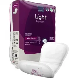 Abena Σερβιέτα ακράτειας Abena Light Mini Plus No. 1A - 16 x 16 τεμάχια 1000021338 (κιβώτιο)