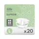 Lille Πάνα ακράτειας νύχτας Supreme Fit Maxi Large - 4x 20 τεμάχια (κιβώτιο)