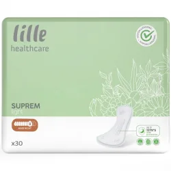 Lille Healthcare Σερβιέτες ακράτειας Suprem Light Maxi Night - 30 τεμάχια 