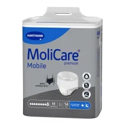 Hartmann Molicare premium Εσώρουχα ακράτειας 10 σταγόνες Medium (80 – 120 cm) 14 τεμάχια