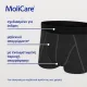MoliCare Επαναπλενόμενο Απορροφητικό Eσώρουχο Μen 16630 Μαύρο