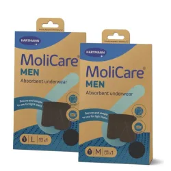 MoliCare Επαναπλενόμενο Απορροφητικό Eσώρουχο Μen 16630 Μαύρο