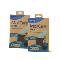 MoliCare Επαναπλενόμενο Απορροφητικό Eσώρουχο Μen 16630 Μαύρο