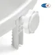 Ανυψωτικό τουαλέτας Medinext Basic 5 cm με πλαϊνούς σφιγκτήρες 