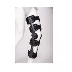 Medical Brace Τηλεσκοπικός Μηροκνημικός Νάρθηκας Λειτουργικός με Γωνιόμετρο MB.9011 one size