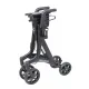 Περιπατητήρας Rollator “Action Black” (μέχρι 136 kg) 0803610