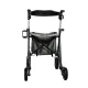 Περιπατητήρας Rollator “Action Black” (μέχρι 136 kg) 0803610