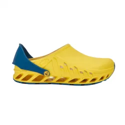 Scholl Professional Evoflex Ανατομικά Σαμπό Yellow/Navy Blue