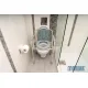 Τουαλέτα Πτυσσόμενη Τροχήλατη Μπεζ 0804456
