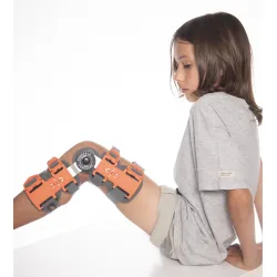 Medical Brace Νάρθηκας μηροκνημικός με γωνιόμετρο τηλεσκοπικός λειτουργικός παιδικός MB.9070 one size