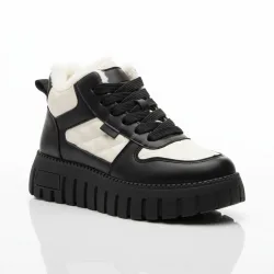 SaveYourFeet Γυναικείο ανατομικό μποτάκι 1544 Μαύρο