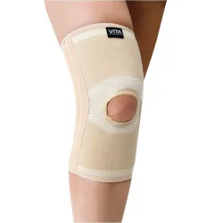 Επιγονατίδα Ελαστική με οπή και μπανέλες Vita Orthopaedics 06-2-175