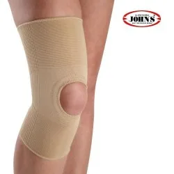 Επιγονατίδα Ελαστική Με Οπή Μπεζ Knee Support 12380 JOHN'S