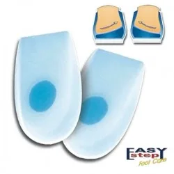 Easy Step Foot Care Υποπτέρνια Σιλικόνης Έσω-Έξω Ανύψωσης  17265 (ζευγάρι)