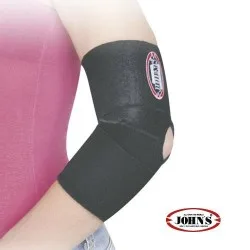 JOHN'S Επιαγκώνιο Ελαστικό Neoprene Μαύρο 120216 One Size
