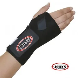 John's  Νάρθηκας Καρπού Wrap Around Black Line 120212 Αριστερό One Size