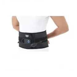 Medical Brace Ζώνη οσφύος με κορδόνια και φουσκωτό σύστημα συμπίεσης DR-B061 μαύρο